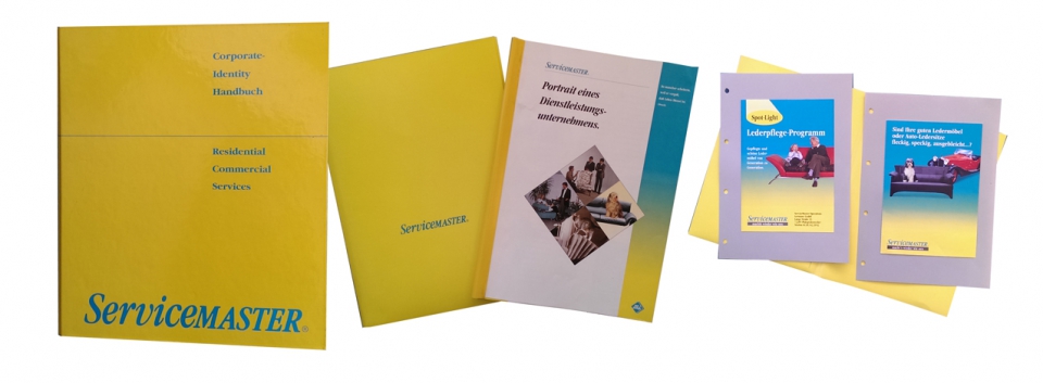 Bild Servicemaster Corporate Design-Handbuch von Marketingagentur und Werbeagentur KONTUR aus Freude