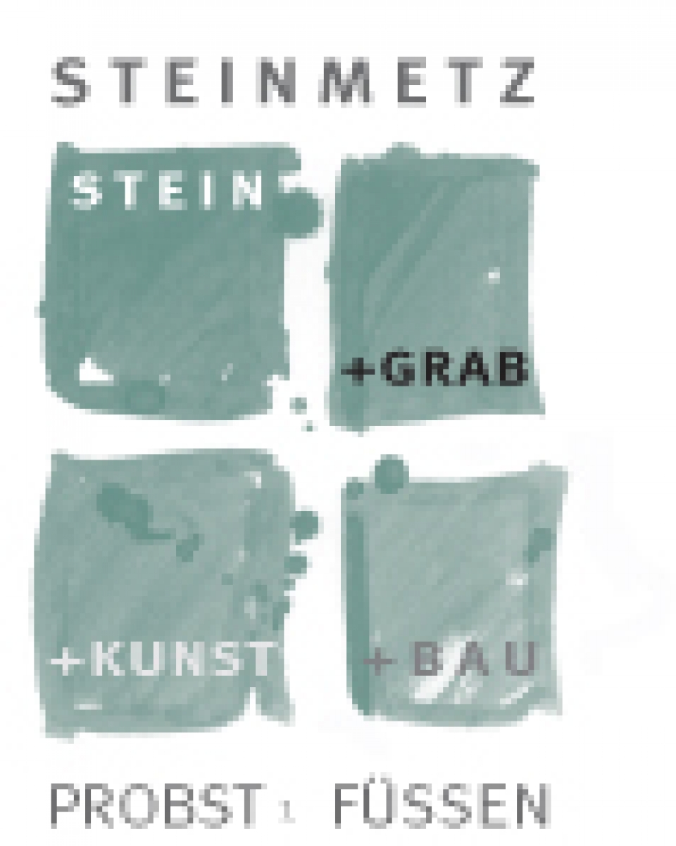Logo Steinmetz Probst Füssen - Logoentwicklung und Vermarktungskonzept von Werbeagentur Kontur 