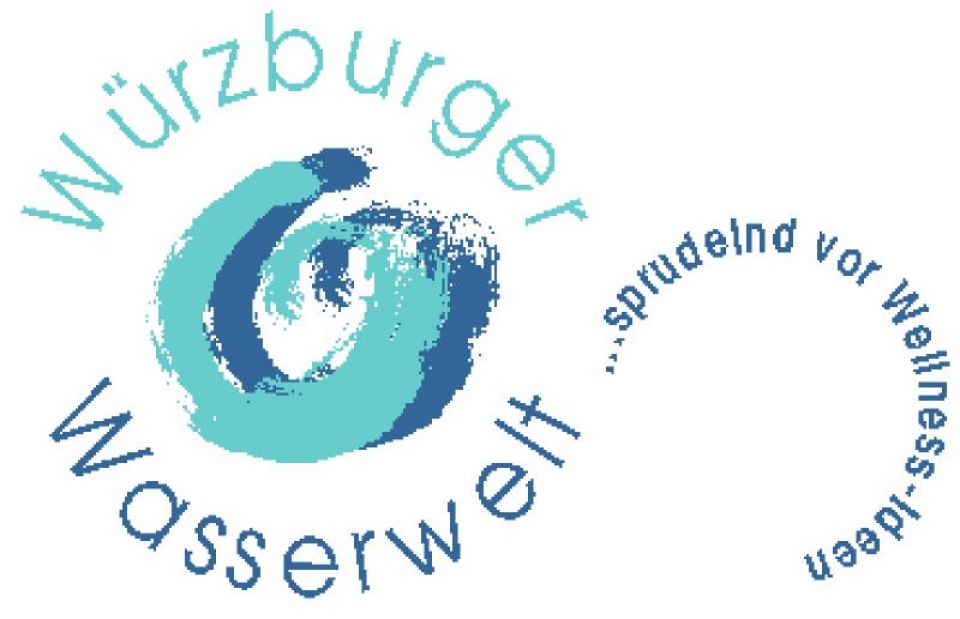 Logoentwicklun Würzburger Wasserwelt und Marketingkonzept von Werbeagentur Kontur aus Freudenstadt