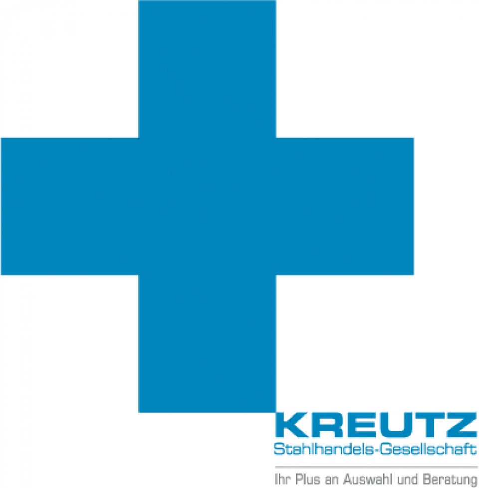 Logo Kreutz Stahlhandel - Logoentwicklung und Vermarktungskonzeption von Werbeagentur Kontur aus Fre