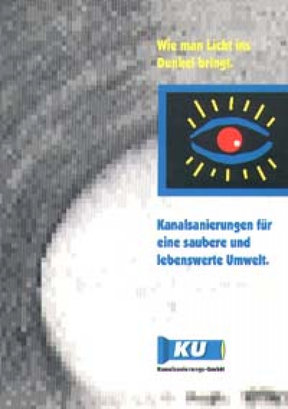 Logo und Broschüren für KU - Kanalsanierungen von KONTUR Werbeagentur Freudenstadt